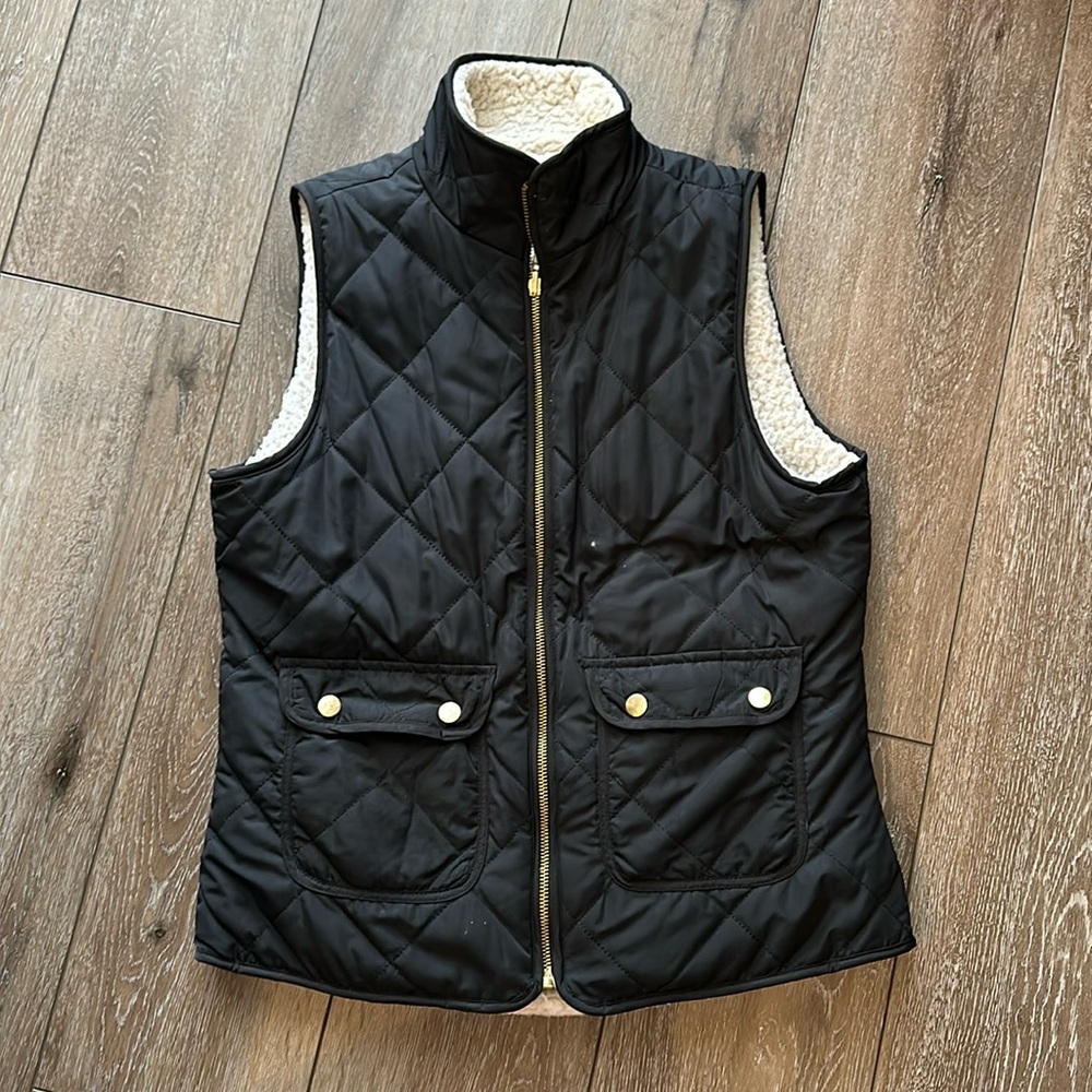 Women’s Reversible Fleece Lined Vest Small